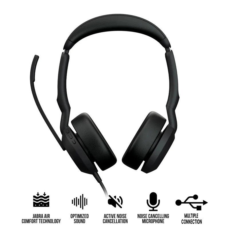 Jabra Evolve2 50 USB-C/A MS Stereo Headset
