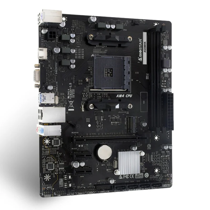 Biostar A520MHK DDR4 AMD Motherboard