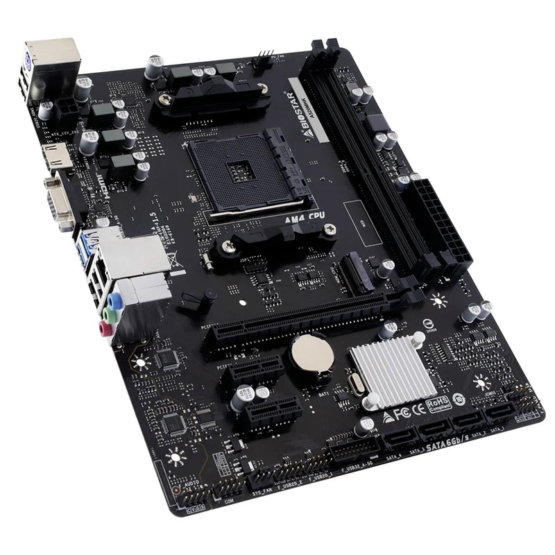 Biostar A520MHK DDR4 AMD Motherboard