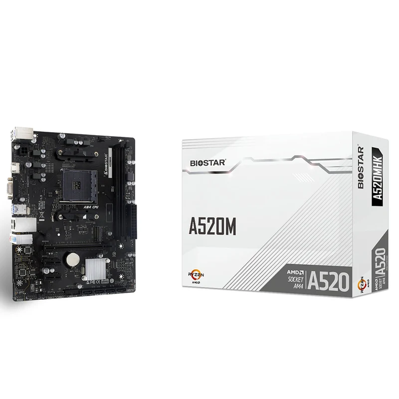Biostar A520MHK DDR4 AMD Motherboard