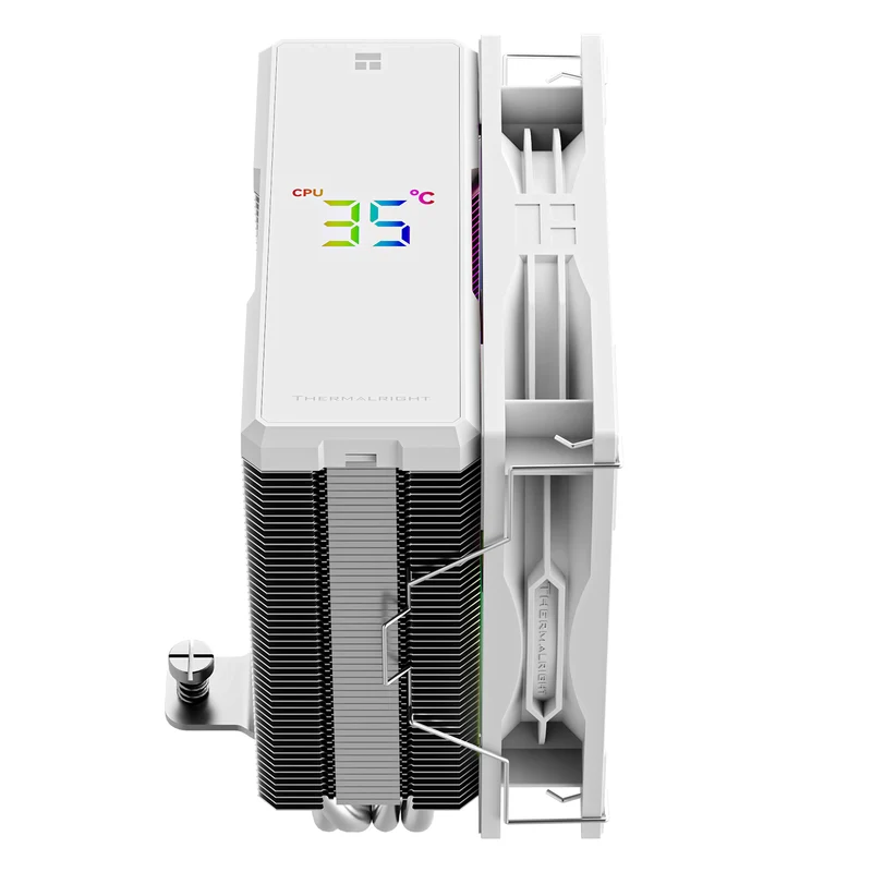 Thermalright Assassin X 120 R Digital ARGB CPU Air Cooler (Black, White)