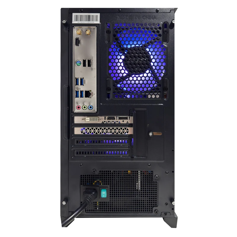 Alpha M2 TG Black Desktop Gaming PC | AMD Ryzen 5 5500 | 16GB (2x8GB) RAM | 512GB SSD | RTX 3050 | Windows 11 Pro