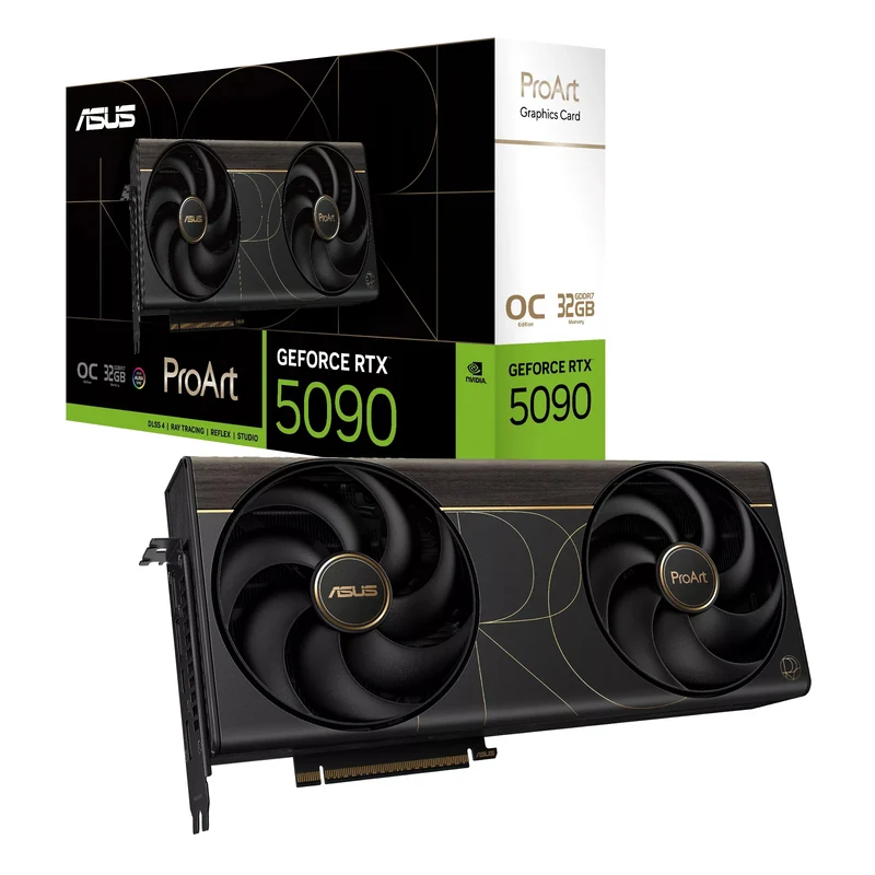 Asus ProArt GeForce RTX 5090 32GB GDDR7 OC Edition Graphics Card