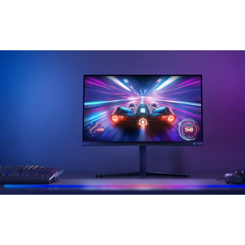 Philips Evnia 27M2N5500XD/71 27" Dual Mode QHD (2560x1440) 540Hz/ 1000Hz OC 0.3ms/ 1ms GTG Fast IPS Gaming Monitor with Tilt/ Height/ Swivel/ Pivot Adjustment (Dark Slate)
