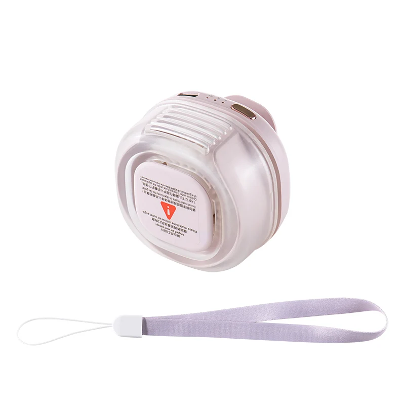 Vyvylabs FC12 Mini Hurricane Portable Hanging Fan with 360 Degrees Rotation (Orange, Pink, White, Green) (VKFC12-ORG, VKFC12-PK, VKFC12-WH, VKFC12-GN)