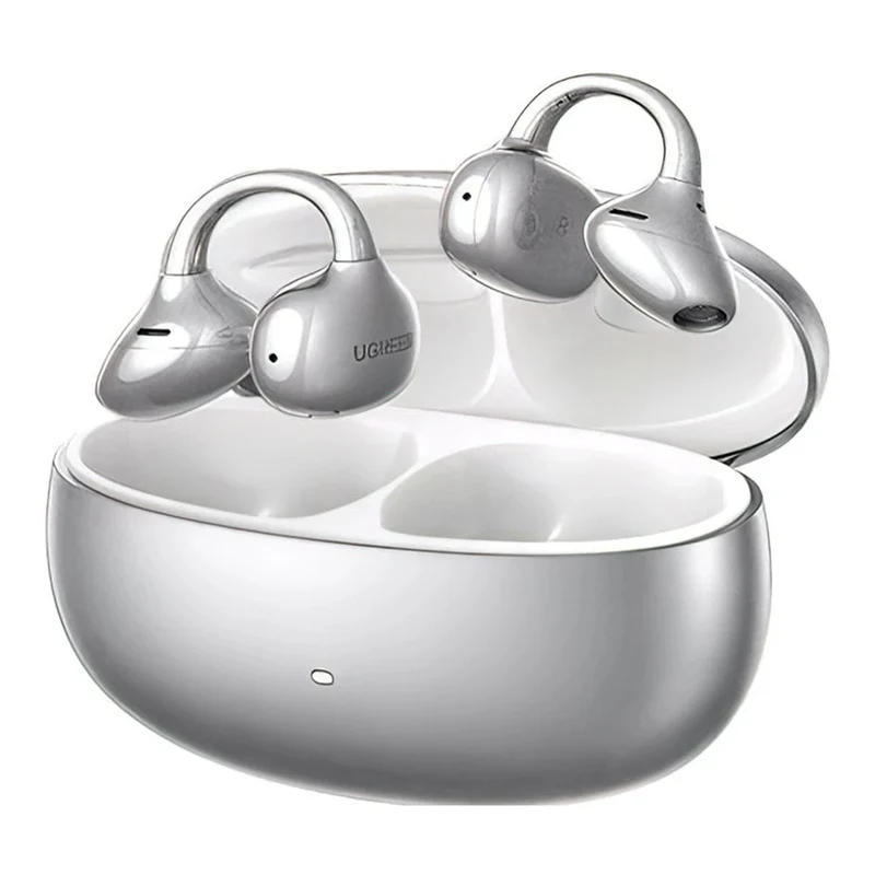 Ugreen ClipBuds Pro Hybrid Active Noise-Cancelling Earbud (Black, Silvery White, White) (WS218/85185, WS218/85911, WS218/65880)
