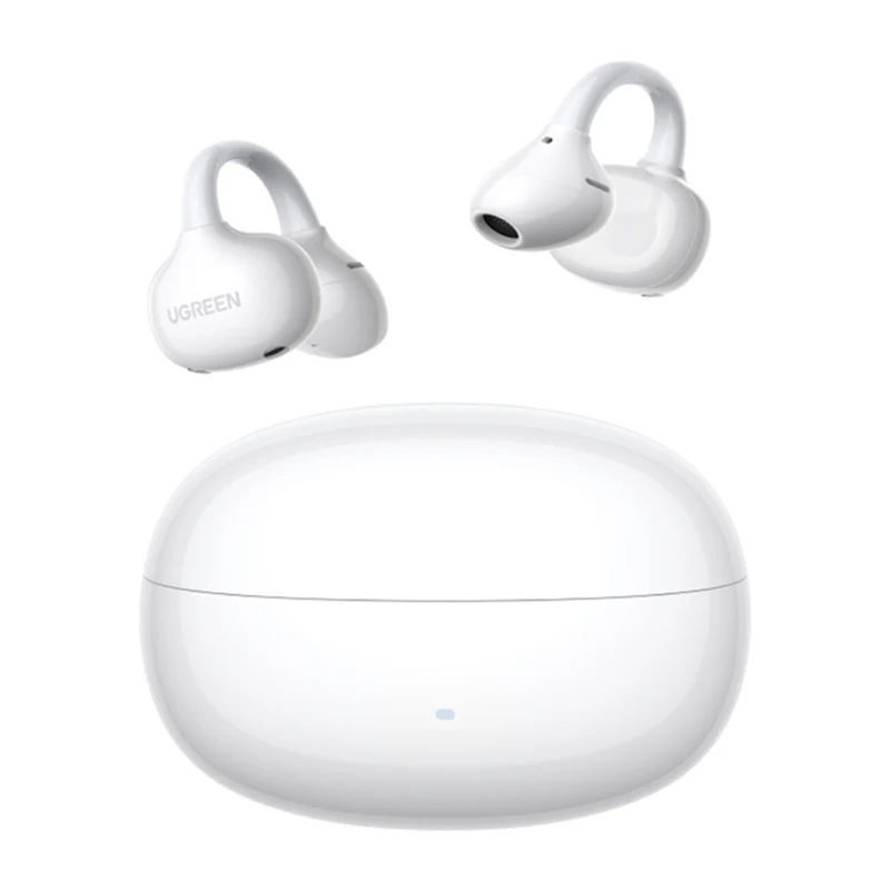 Ugreen ClipBuds Pro Hybrid Active Noise-Cancelling Earbud (Black, Silvery White, White) (WS218/85185, WS218/85911, WS218/65880)