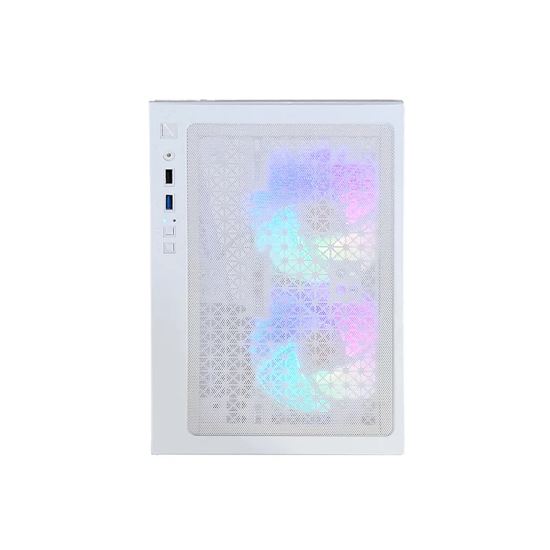 Alpha Reyna White Desktop Gaming PC | AMD Ryzen 5 5500 | 16GB (2x8GB) RAM | 512GB SSD | RTX 3050 | Windows 11 Pro