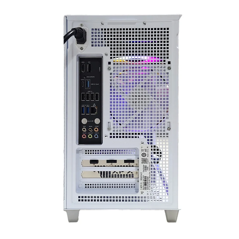 Aurora Prime White Desktop Gaming PC | AMD Ryzen 7 8700F | 16GB (2x8GB) RAM | 1TB SSD | RX 9060 XT | Windows 11 Pro
