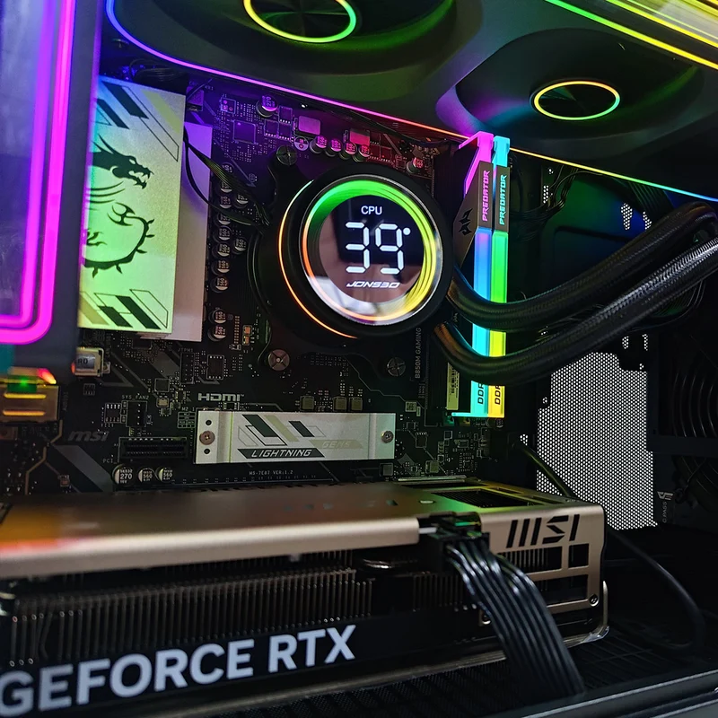Sophos A3X Black Desktop Gaming PC | AMD Ryzen 7 9700X | 32GB (2x16GB) RAM | 1TB SSD | RTX 5060 Ti | Windows 11 Pro
