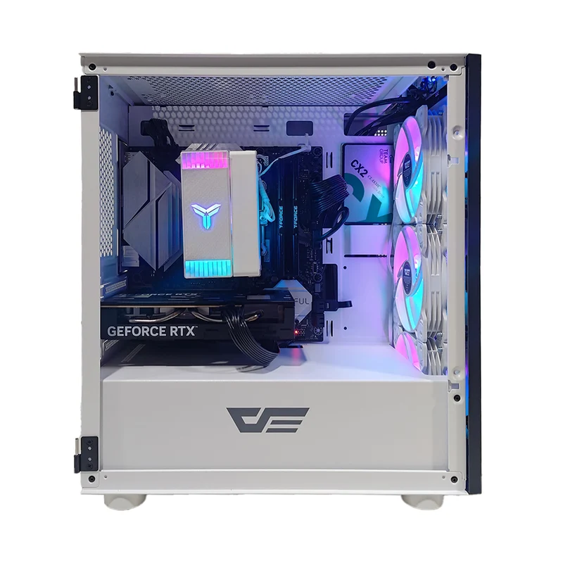 Sigma DLM21 White Desktop Gaming PC | AMD Ryzen 5 7500F | 16GB (2x8GB) RAM | 1TB SSD | RTX 5060 | Windows 11 Pro