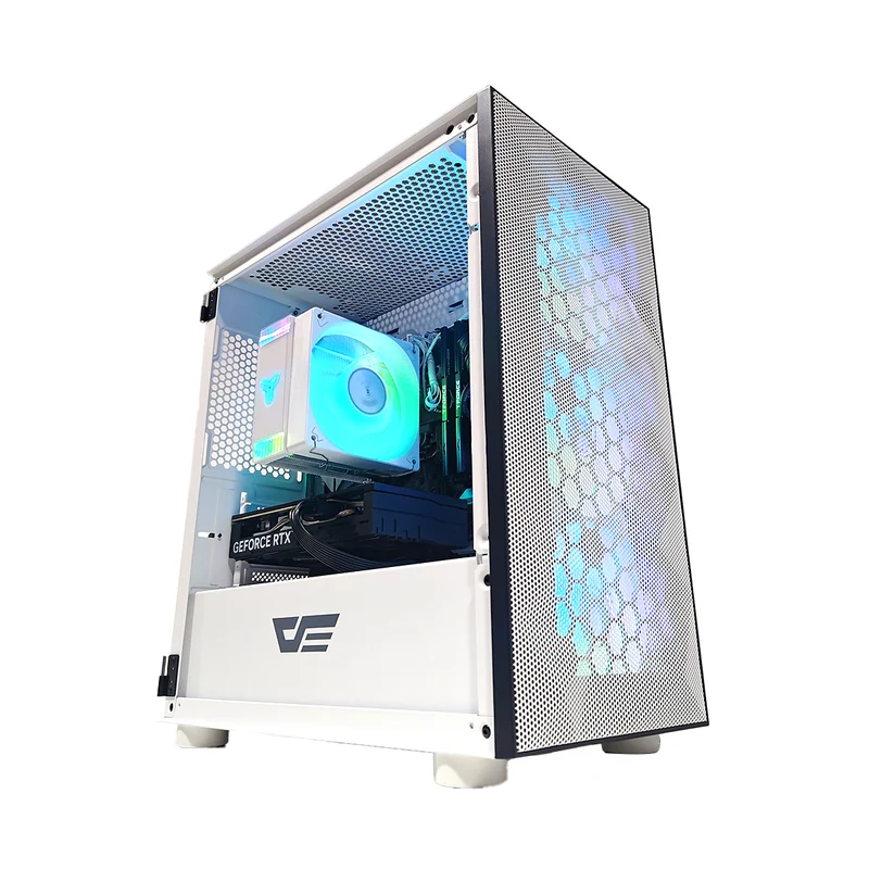 Sigma DLM21 White Desktop Gaming PC | AMD Ryzen 5 7500F | 16GB (2x8GB) RAM | 1TB SSD | RTX 5060 | Windows 11 Pro
