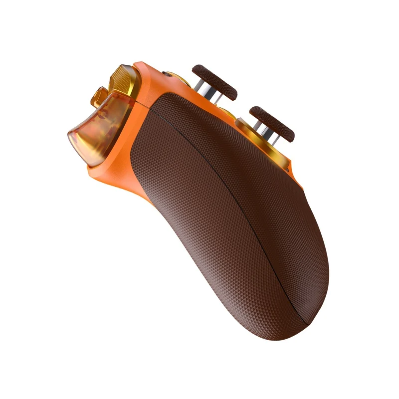 GameSir G7 Pro Tri-Mode Wired/ Wireless Gaming Controller for Xbox / Mobile / PC (Plum Purple, Orange Amber Flame)