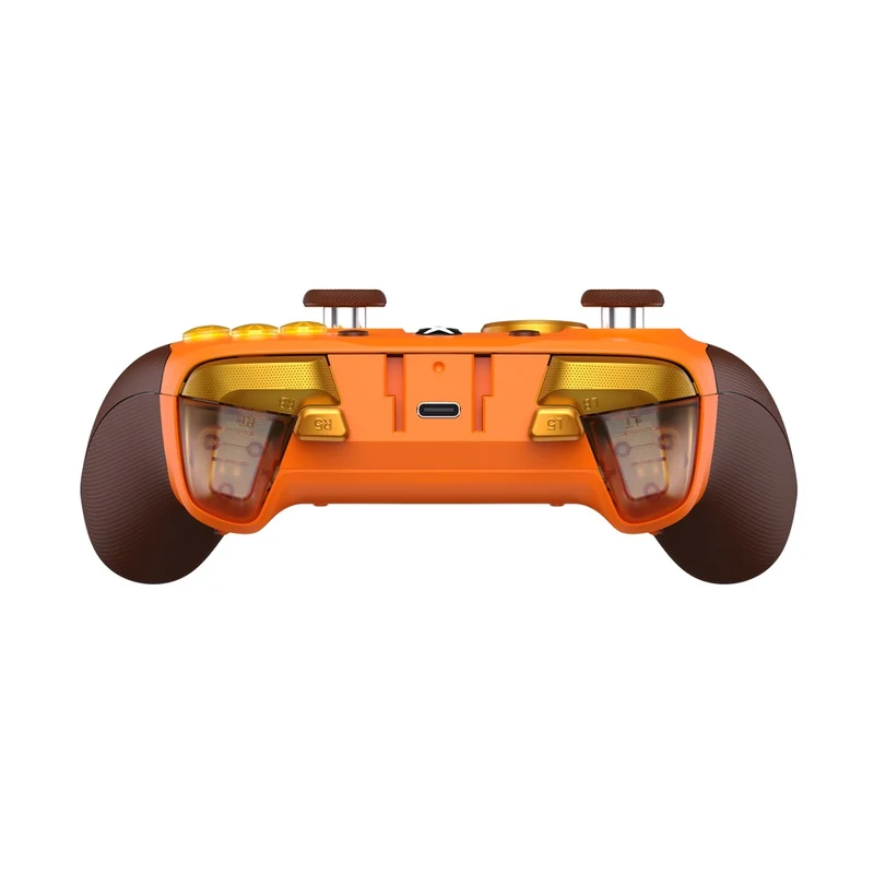 GameSir G7 Pro Tri-Mode Wired/ Wireless Gaming Controller for Xbox / Mobile / PC (Plum Purple, Orange Amber Flame)