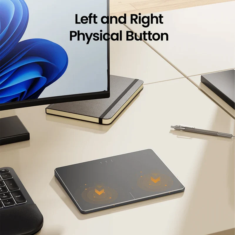 ProtoArc T1 Plus Wireless Touchpad for Windows (Deep Space Grey, White) (CP015072, CP015074)