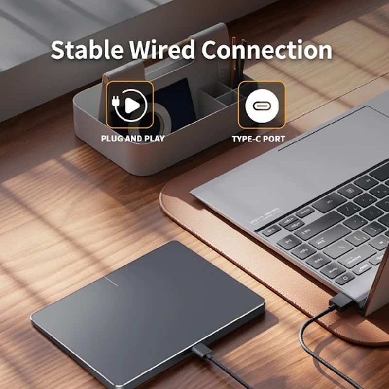ProtoArc T1 Plus Wireless Touchpad for Windows (Deep Space Grey, White) (CP015072, CP015074)