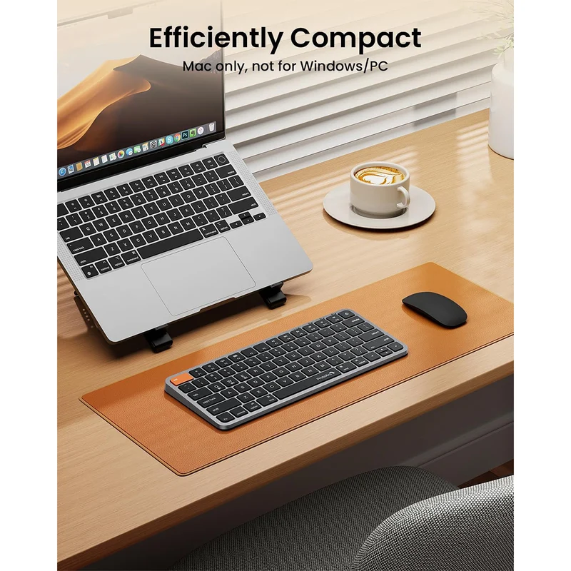 ProtoArc K90-A Multi-Device Backlit Bluetooth Mac Keyboard (Space Grey) (CP016998)