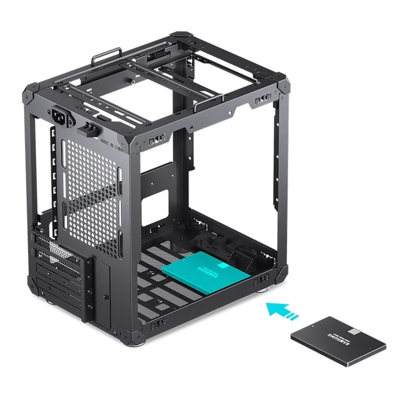 Jonsbo C6-ITX Handle Case (Black, White)