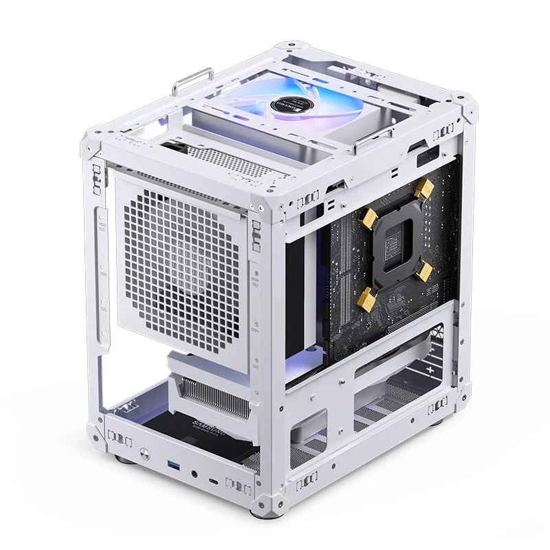 Jonsbo C6-ITX Handle Case (Black, White)