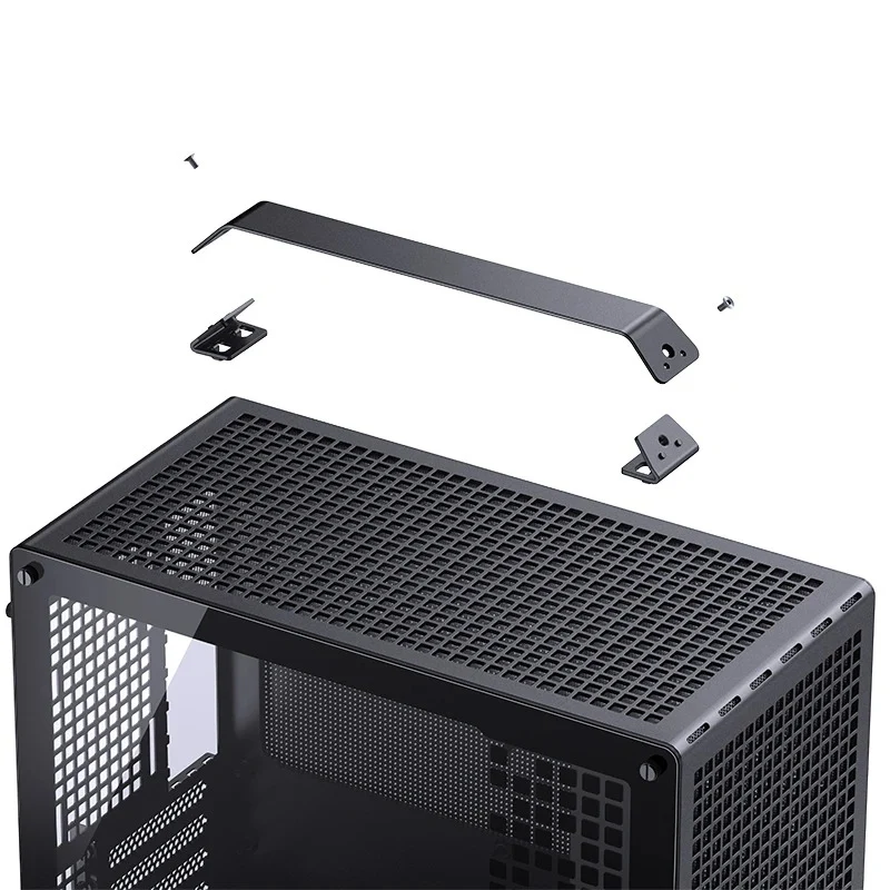 Jonsbo Z20 Mesh M-ATX Computer Case (Black, White)