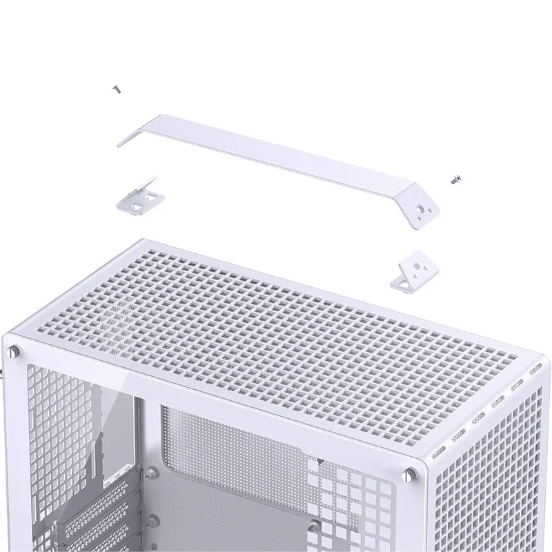 Jonsbo Z20 Mesh M-ATX Computer Case (Black, White)