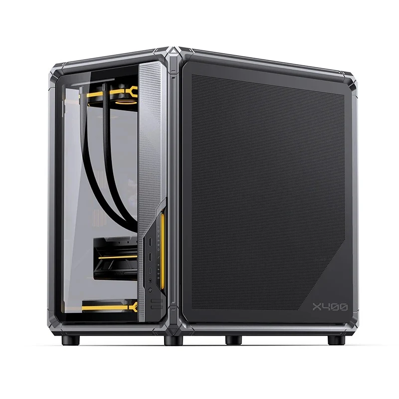 Jonsbo X400 ATX Computer Case (Grey, White)