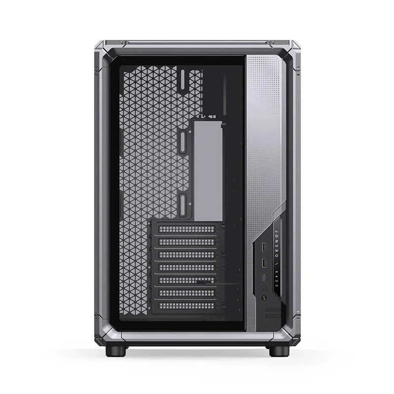 Jonsbo X400 ATX Computer Case (Grey, White)