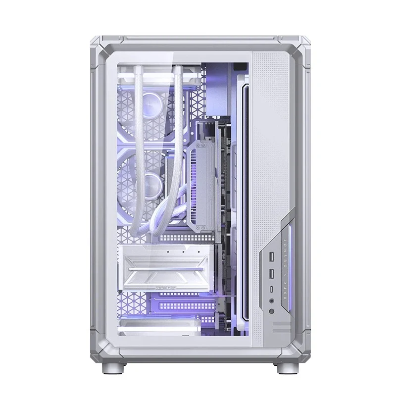 Jonsbo X400 ATX Computer Case (Grey, White)