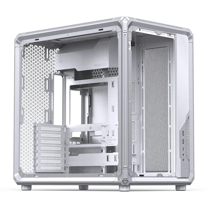Jonsbo X400 ATX Computer Case (Grey, White)