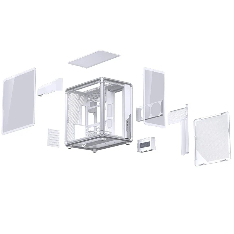 Jonsbo X400 ATX Computer Case (Grey, White)
