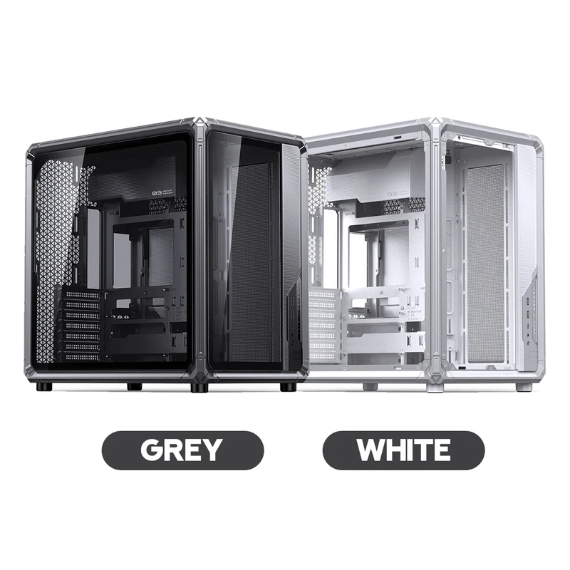 Jonsbo X400 ATX Computer Case (Grey, White)