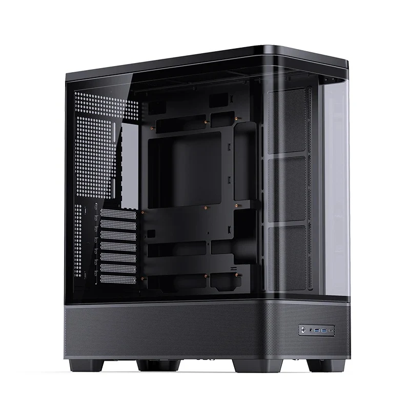 Jonsbo TK-5 ATX Computer Case (Black, White)