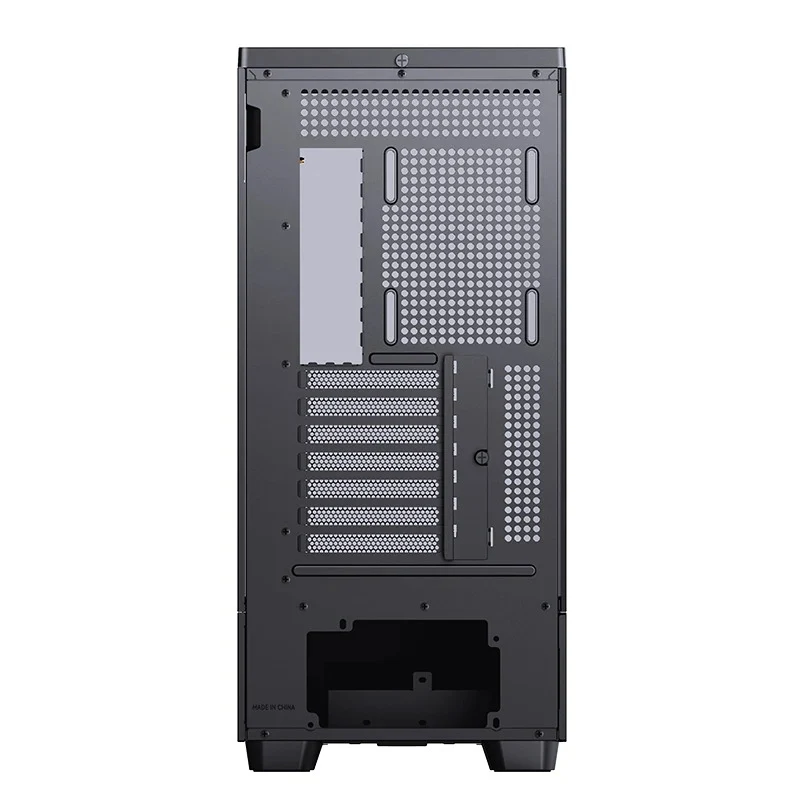 Jonsbo TK-5 ATX Computer Case (Black, White)