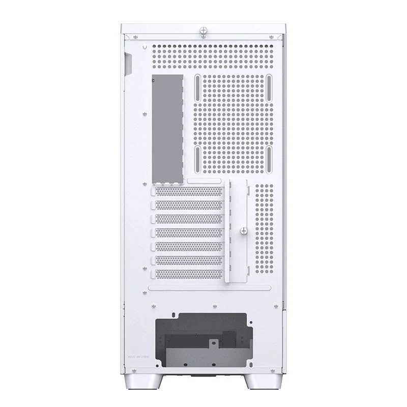 Jonsbo TK-5 ATX Computer Case (Black, White)