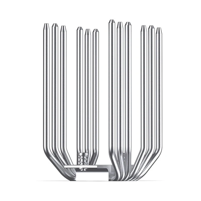 Jonsbo CB80 ARGB Dual-Tower CPU Cooler (Black, White)