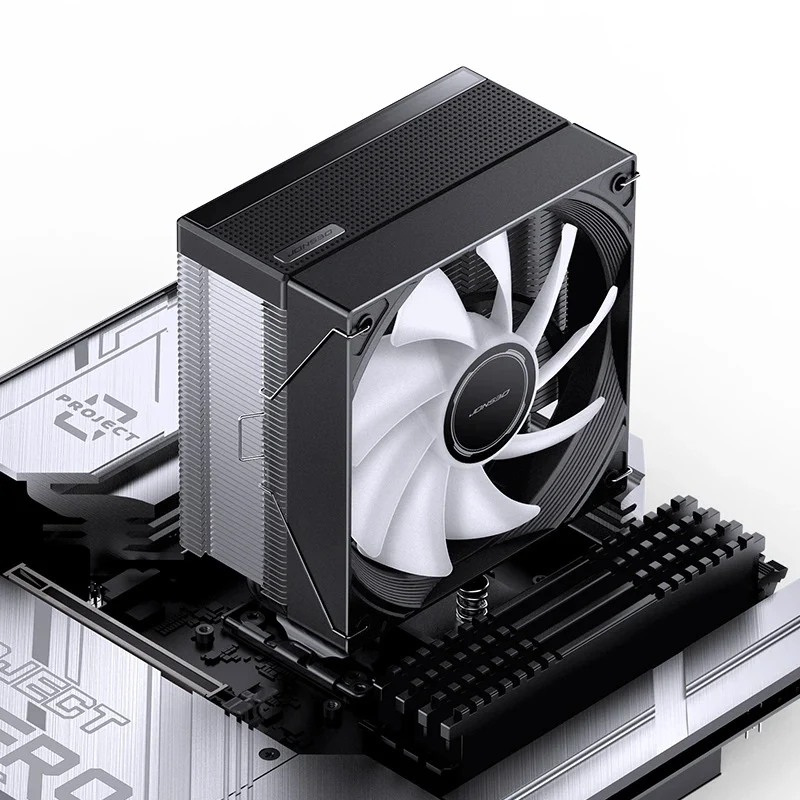 Jonsbo CB40 ARGB Single-Tower CPU Cooler (Black, White)
