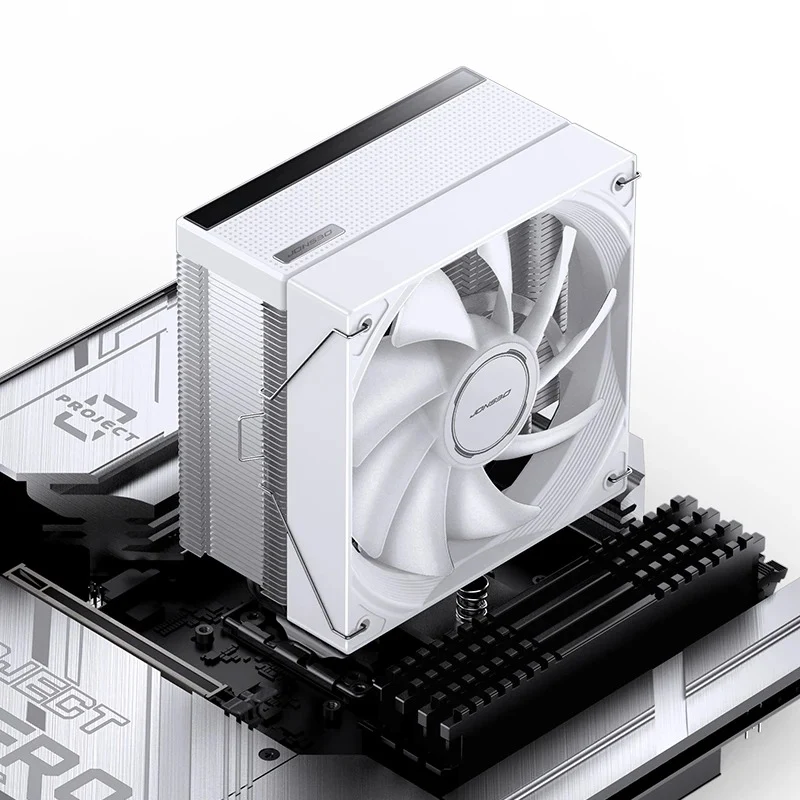 Jonsbo CB40 ARGB Single-Tower CPU Cooler (Black, White)