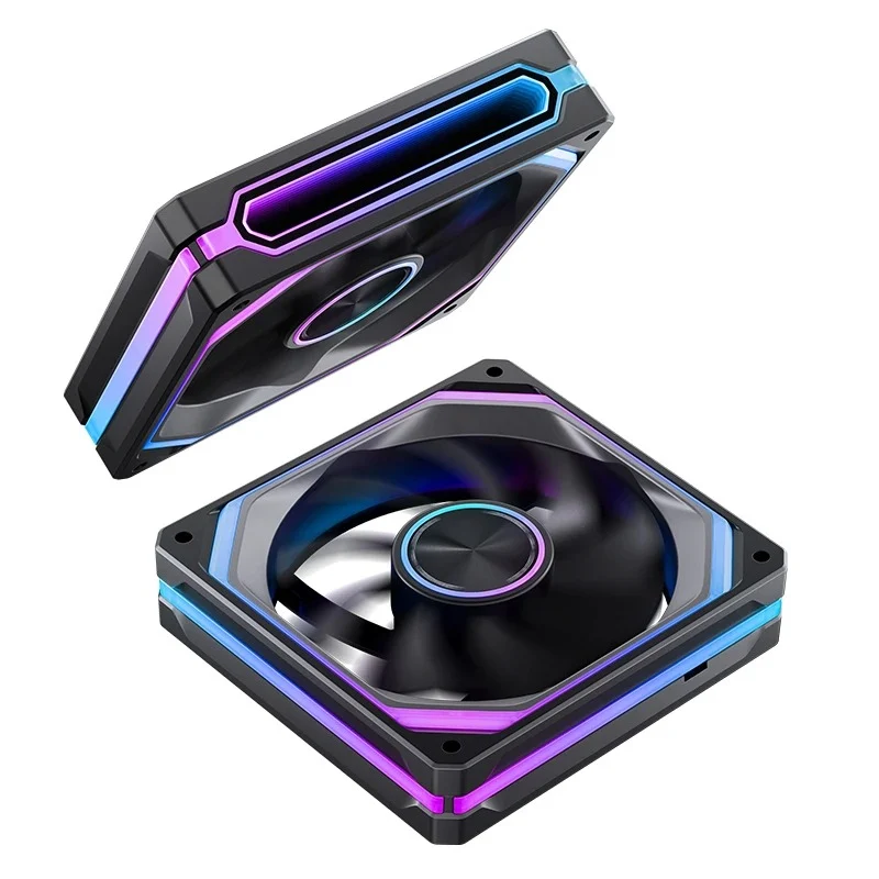 Jonsbo XA-120 120MM ARGB Infinity Mirror Series Fan (XA-120B Black, XA-120W White)
