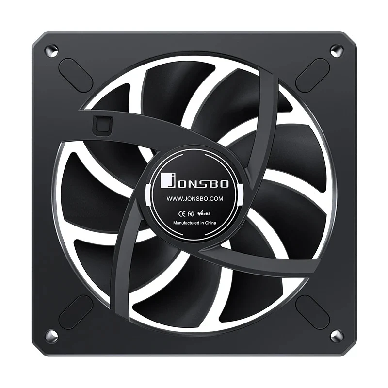 Jonsbo XA-120 120MM ARGB Infinity Mirror Series Fan (XA-120B Black, XA-120W White)