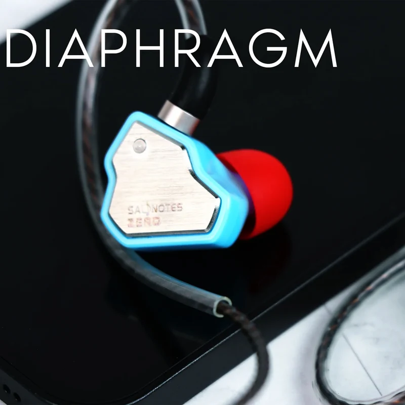 7Hz Salnotes Zero HiFi 10mm Dynamic Driver In-Ear Earphone (Black, Blue, Mecha Edition, White, Orange, Rose) (3.5mm, Type C)