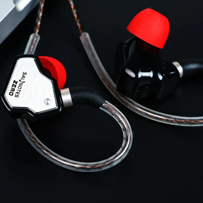7Hz Salnotes Zero HiFi 10mm Dynamic Driver In-Ear Earphone (Black, Blue, Mecha Edition, White, Orange, Rose) (3.5mm, Type C)