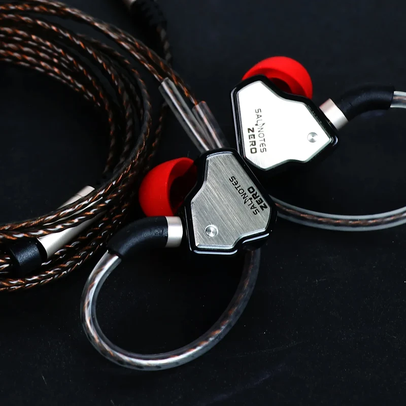 7Hz Salnotes Zero HiFi 10mm Dynamic Driver In-Ear Earphone (Black, Blue, Mecha Edition, White, Orange, Rose) (3.5mm, Type C)