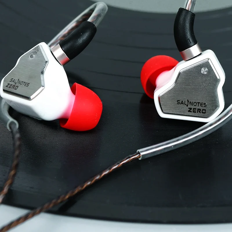 7Hz Salnotes Zero HiFi 10mm Dynamic Driver In-Ear Earphone (Black, Blue, Mecha Edition, White, Orange, Rose) (3.5mm, Type C)