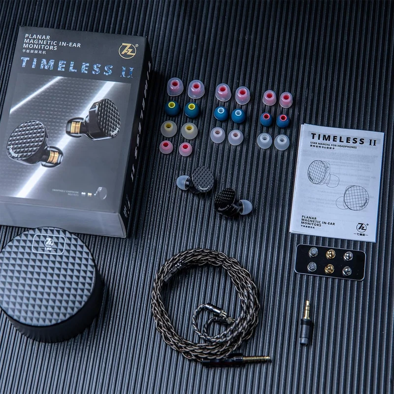 7Hz Timeless II Upgraded 14.5mm Planar Magnetic Driver with Tunable Nozzle and 7N Ohno Continuous Casting In-Ear Monitor