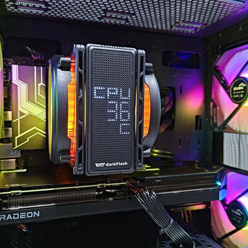 Aurora S30 Black Desktop Gaming PC | AMD Ryzen 5 9600X | 16GB (2x8GB) RAM | 1TB SSD | RX 9060 XT | Windows 11 Pro