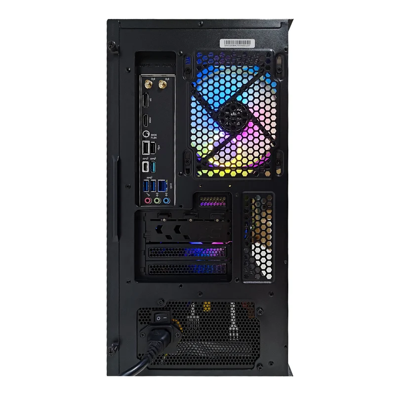 Aurora S30 Black Desktop Gaming PC | AMD Ryzen 5 9600X | 16GB (2x8GB) RAM | 1TB SSD | RX 9060 XT | Windows 11 Pro