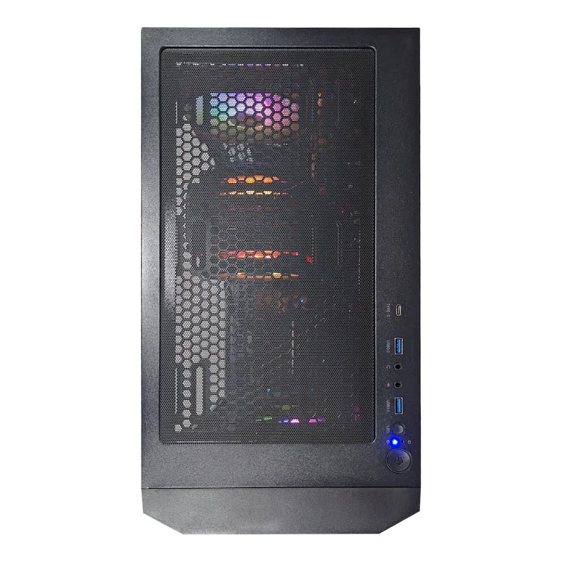Aurora S30 Black Desktop Gaming PC | AMD Ryzen 5 9600X | 16GB (2x8GB) RAM | 1TB SSD | RX 9060 XT | Windows 11 Pro