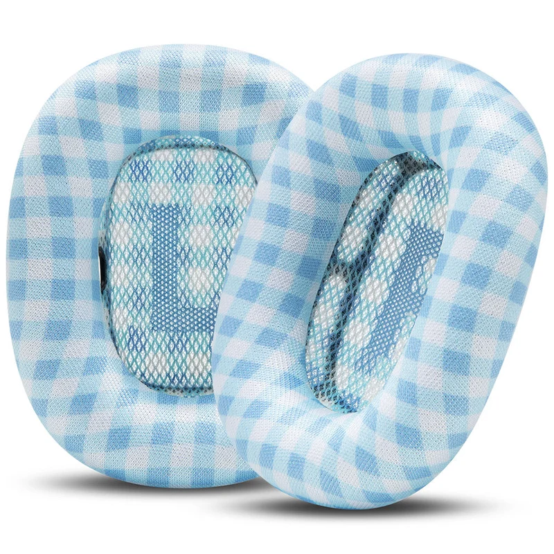 Wicked Cushions WC PadZ Max - Replacement Ear Pads For Airpods Max (Blue Gingham, Midnight, Purple, Starlight) (PadZ-Max-BGM, PadZ-Max-MT, PadZ-Max-PL, PadZ-Max-ST)