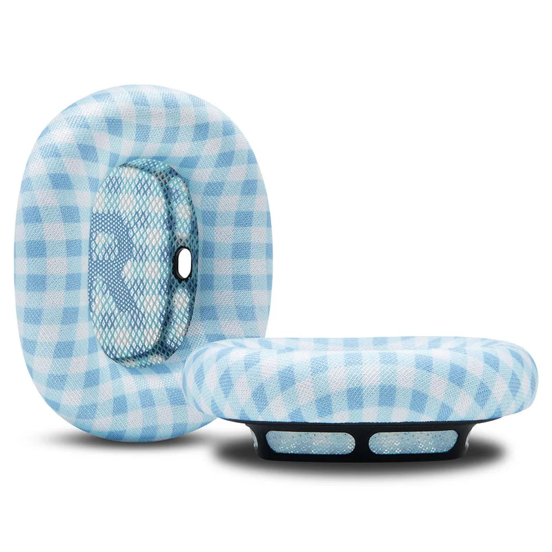 Wicked Cushions WC PadZ Max - Replacement Ear Pads For Airpods Max (Blue Gingham, Midnight, Purple, Starlight) (PadZ-Max-BGM, PadZ-Max-MT, PadZ-Max-PL, PadZ-Max-ST)