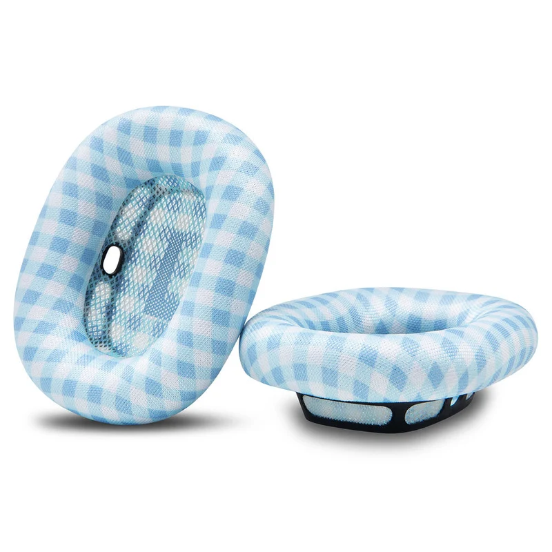 Wicked Cushions WC PadZ Max - Replacement Ear Pads For Airpods Max (Blue Gingham, Midnight, Purple, Starlight) (PadZ-Max-BGM, PadZ-Max-MT, PadZ-Max-PL, PadZ-Max-ST)